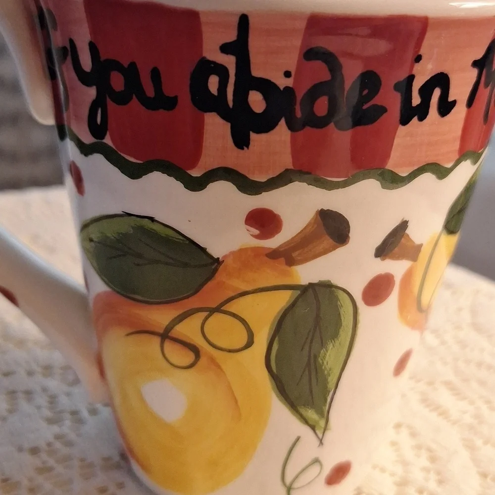 Hand Painted Coffee Mug From Art Of The Spirit